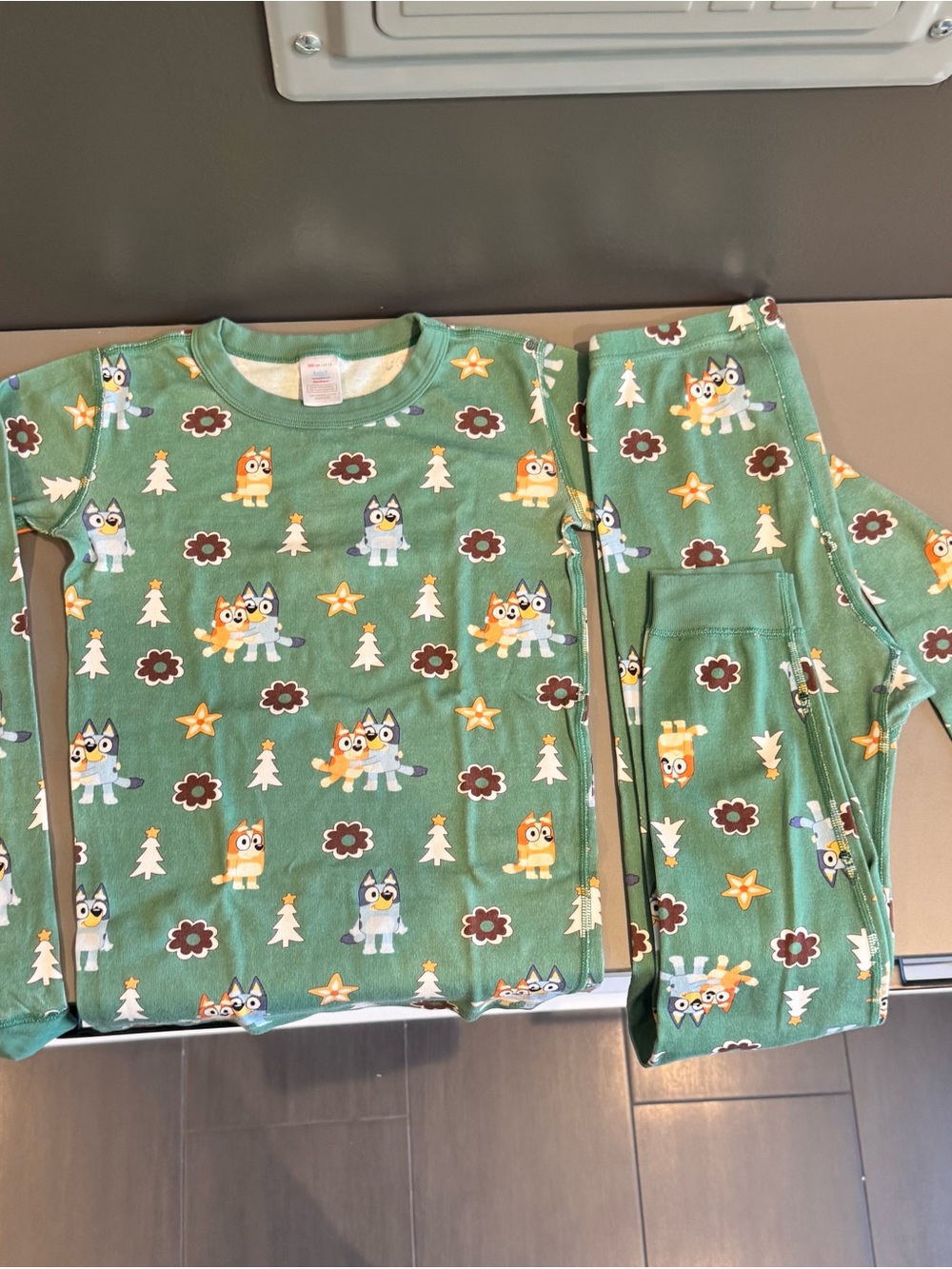 Hanna Andersson Bluey Holiday HannaJams™ Pajama Set – Size 14